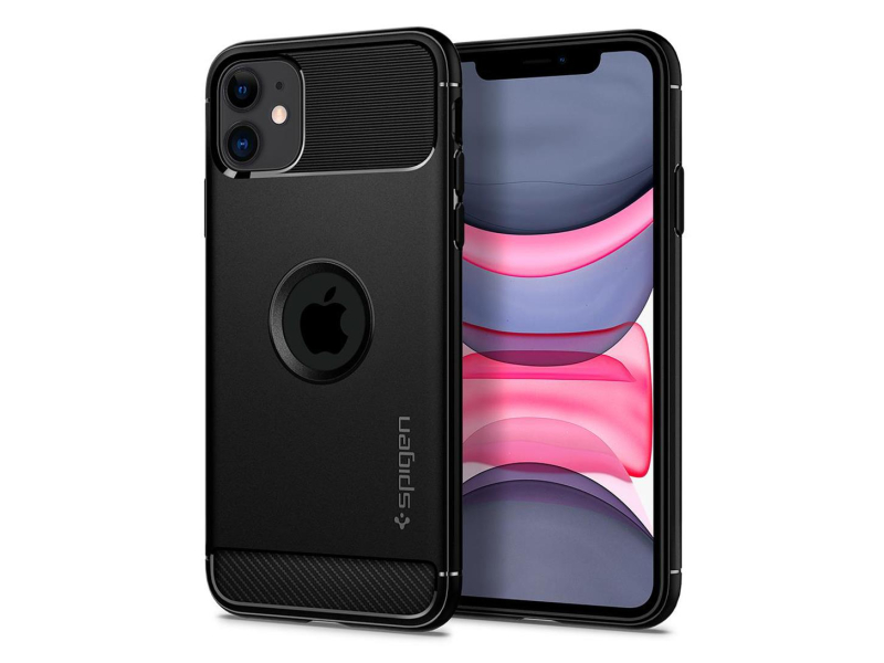 Spigen Rugged Armor do iPhone 11 Black